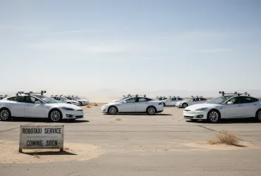Tesla e i robotaxi: un servizio fantasma in California
