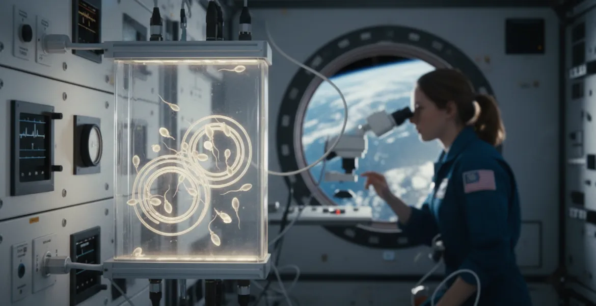 Sperma spaziale: la microgravità minaccia la fertilità nel cosmo