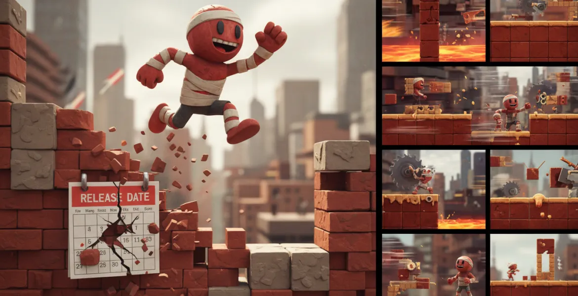 Super Meat Boy 3D: Data di uscita annunciata e trailer adrenalinico