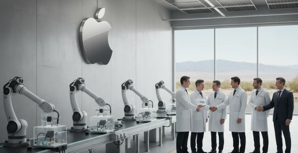 Apple sposta la produzione negli USA: accordo con TDK per i sensori iPhone