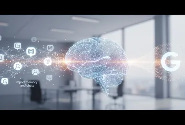 Gemini di Google: Ora importa la memoria e le Chat da altri Bot IA