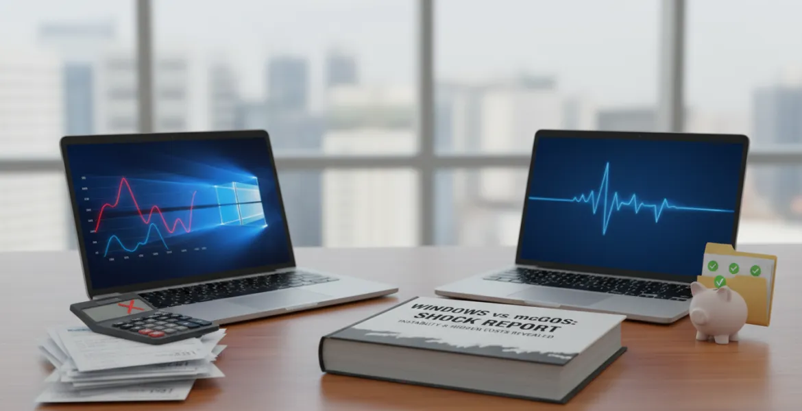 Windows vs macOS: Rapporto Shock rivela instabilità e costi nascosti