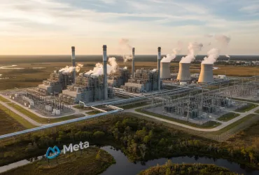 Meta investe in Louisiana: 7 nuove centrali a gas per l'AI