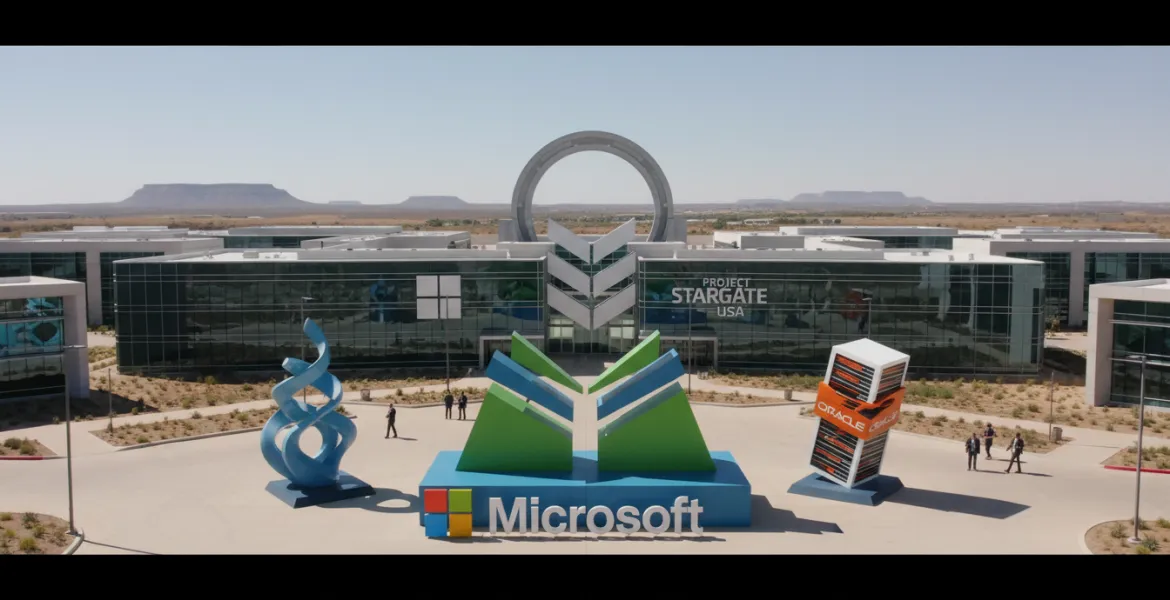Progetto stargate USA: Microsoft subentra a OpenAI e Oracle in Texas