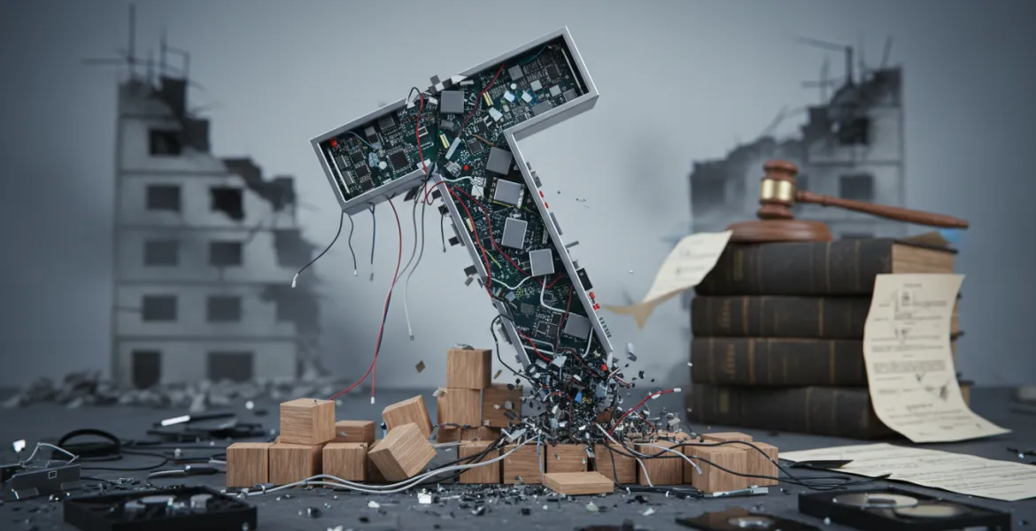 Crollo Tech: Guerra ed eventi legali affossano il mercato IT