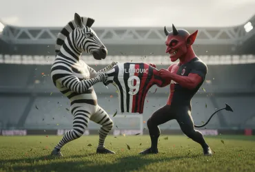 Milan all'assalto di Vlahovic: sfida alla Juventus per l'attaccante serbo