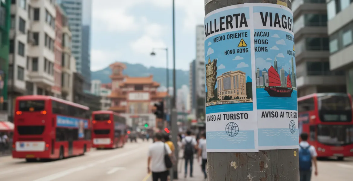 Allerta Viaggi in Medio Oriente: Macao e Hong Kong avvisano i turisti