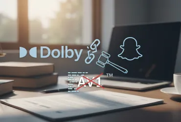 Dolby fa causa a Snapchat per violazione di brevetti nel codec AV1