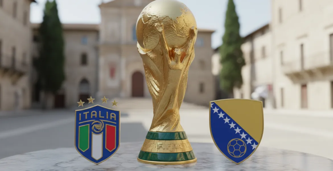 Spareggio Mondiale: Italia a Zenica contro la Bosnia per un posto in Qatar