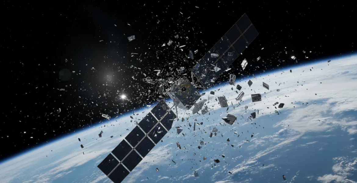 Allarme nello spazio: satellite Starlink si disintegra in orbita