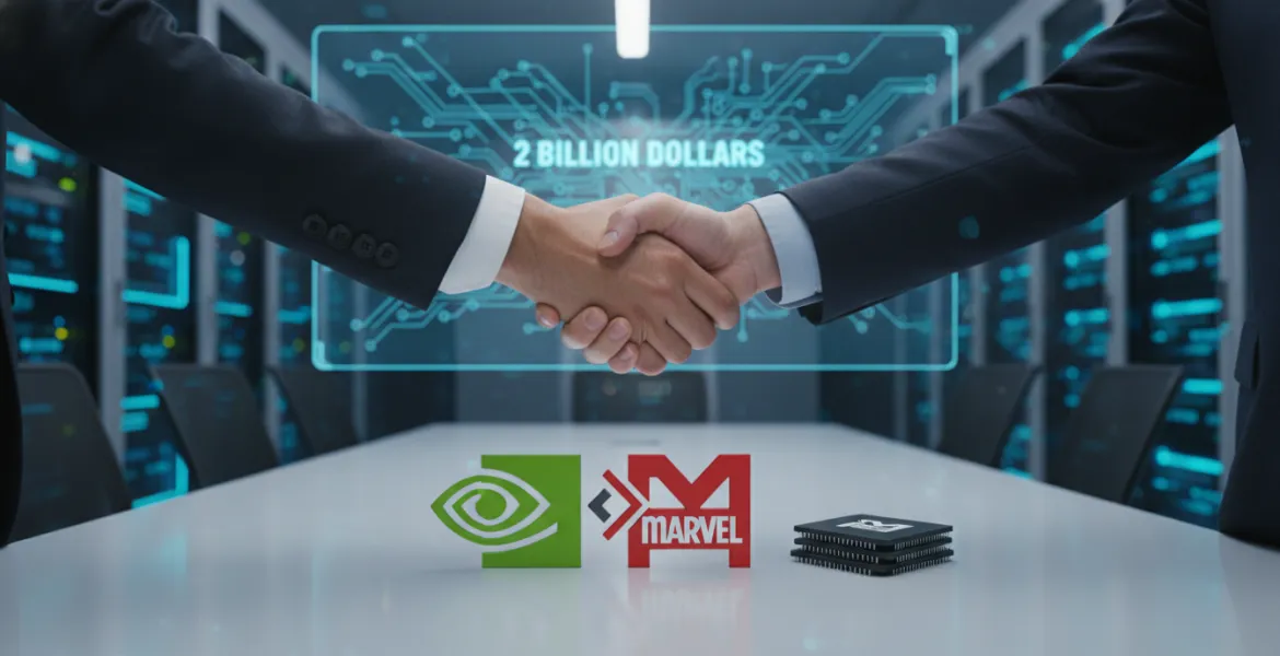 Nvidia e Marvell: Alleanza da 2 miliardi di dollari per l'IA del futuro