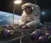 Spudnik-1: L'astronauta NASA coltiva patate viola aliene nello spazio