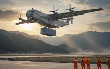 Il Gigante del Cielo: Cina collauda il drone cargo più pesante del mondo