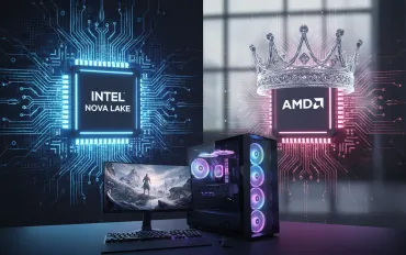 Intel sfida AMD: Nova Lake punta al trono del gaming