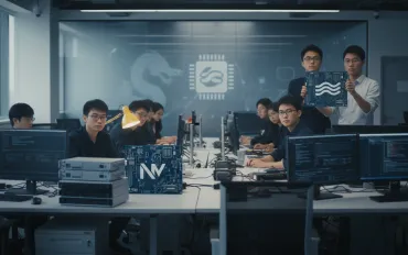 Nvidia perde terreno in Cina: la concorrenza locale avanza nell'IA