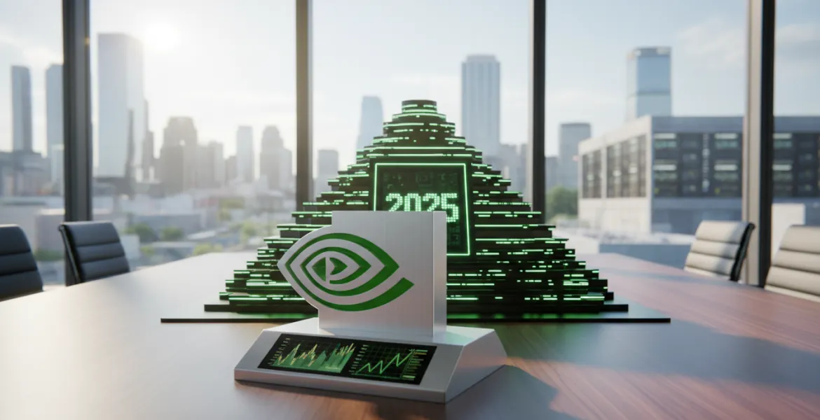 Nvidia domina il mercato dei chip: fatturato record nel 2025
