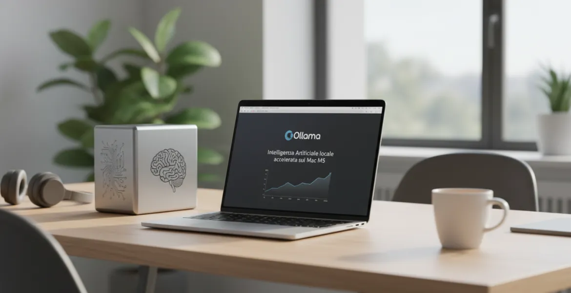 Ollama: Intelligenza Artificiale locale accelerata sui Mac M5