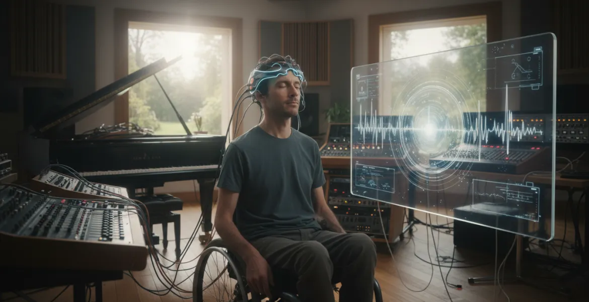 La mente diventa musica: un paralizzato crea suoni con il pensiero