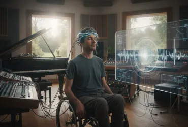 La mente diventa musica: un paralizzato crea suoni con il pensiero