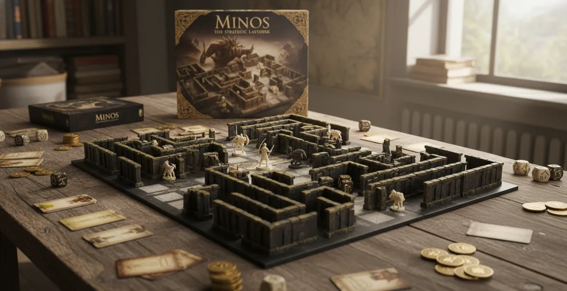 Minos: Il labirinto strategico che sfida Teseo sta per arrivare su Steam