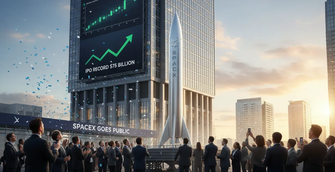 SpaceX pronta a sbarcare in Borsa: IPO record da 75 miliardi di dollari