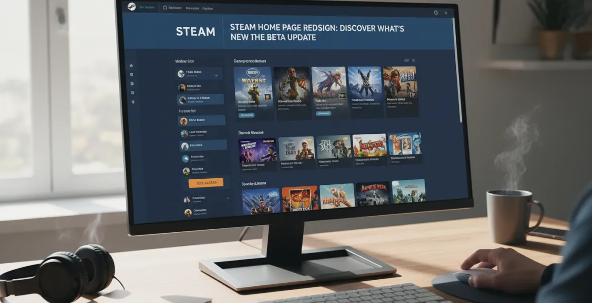 Steam rinnova la Homepage: Scopri le novità dell'aggiornamento beta