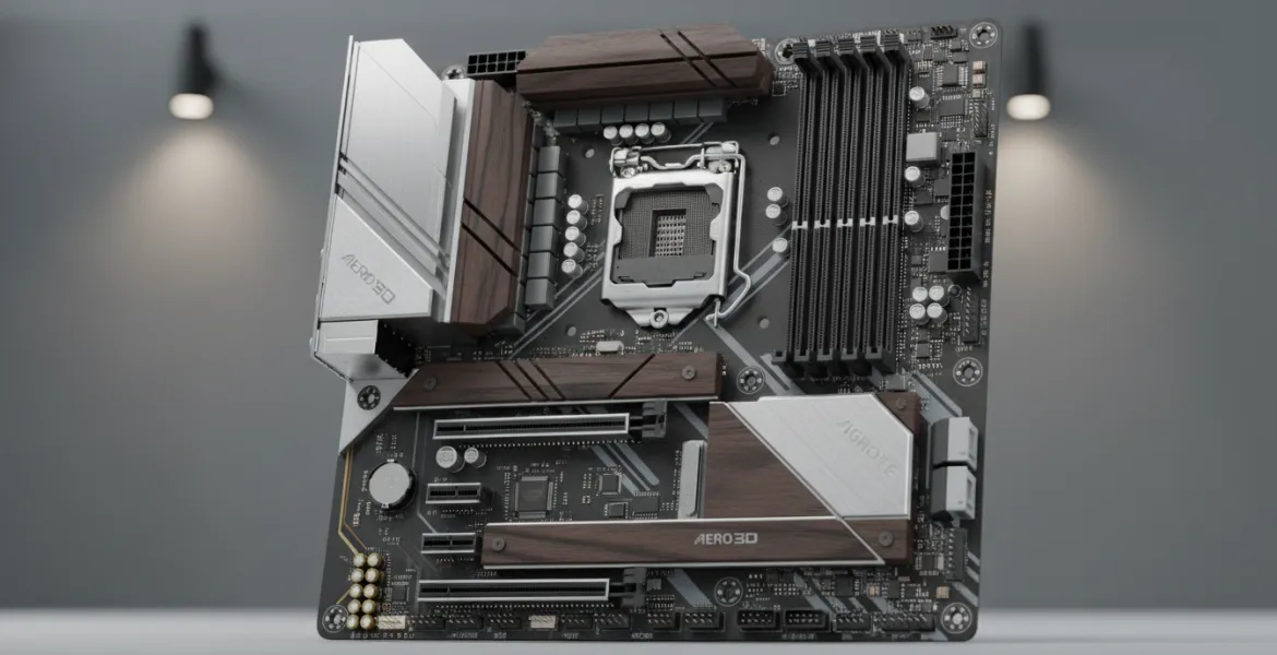 Gigabyte X870E Aero X3D Dark Wood: La scheda madre AM5 si tinge di eleganza