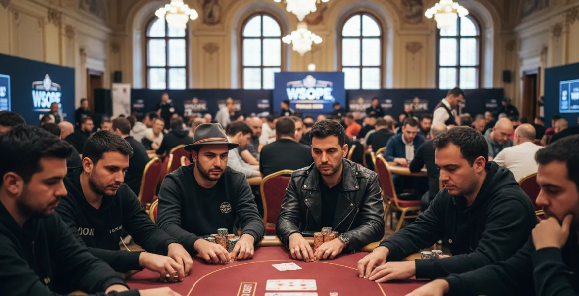 WSOPE 2026: Parte il Main Event a Praga con i Big Italiani