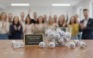Million Day infiamma il sabato: numeri fortunati e vincite da sogno il 4 aprile 2026