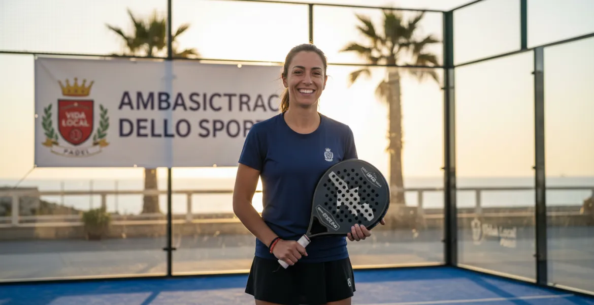 Andora incorona Vida Local Padel: Ambasciatrice dello Sport!