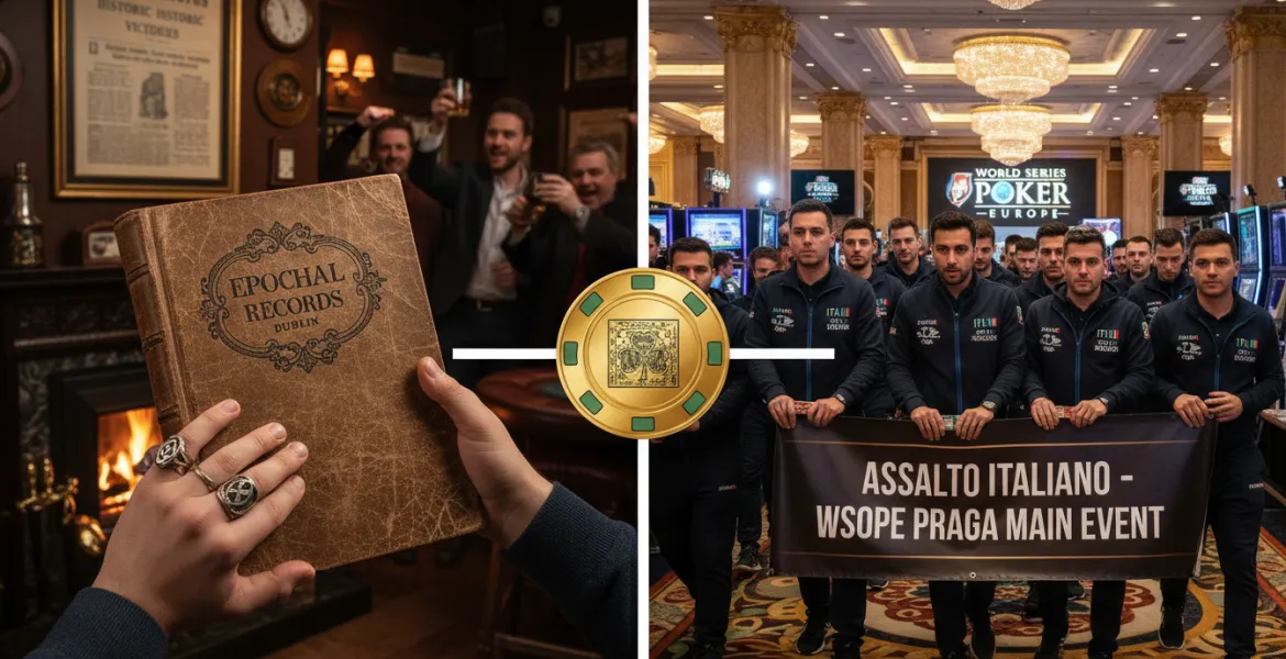 Record Epocali a Dublino e Assalto Italiano al Main Event WSOPE di Praga