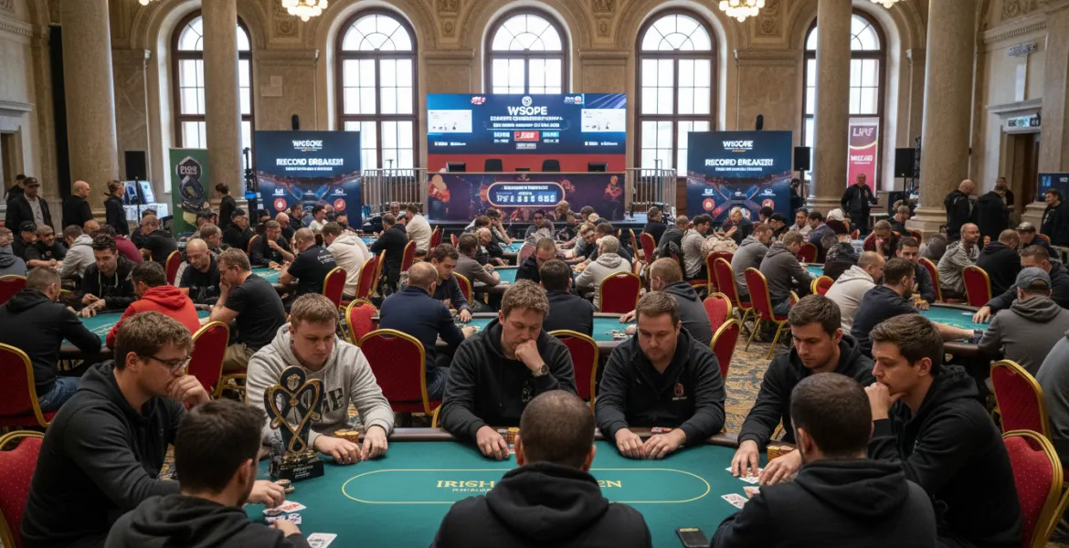 WSOPE 2026: Il Risveglio dei Giganti a Praga e l'Incredibile Record dell'Irish Open