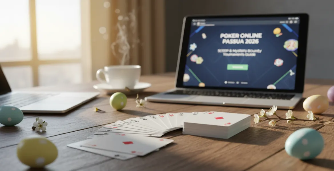 Poker Online: Pasqua 2026 infuocata con SCOOP, Spring Series e Mystery Bounty!