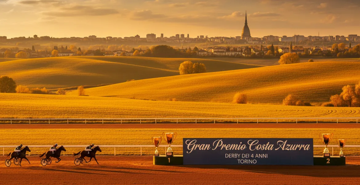 Vinovo si tinge d'oro: Il Gran Premio Costa Azzurra e il Derby dei 4 anni illuminano Torino