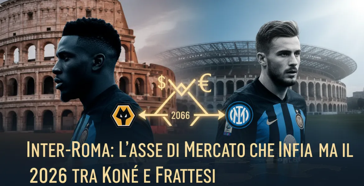 Inter-Roma: L'Asse di Mercato che Infiamma il 2026 tra Koné e Frattesi
