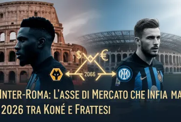 Inter-Roma: L'Asse di Mercato che Infiamma il 2026 tra Koné e Frattesi
