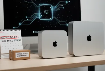 Apple: Tempi di attesa record per Mac Mini e Mac Studio, colpa dell'IA