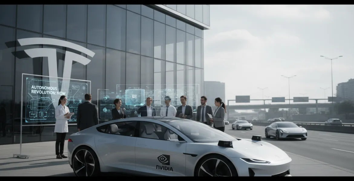 Nvidia sfida Tesla: la rivoluzione dell'auto a guida autonoma è già iniziata
