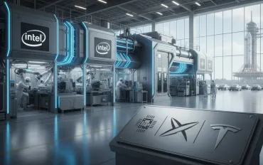 Intel si unisce a SpaceX e Tesla per la produzione di chip AI TeraFab