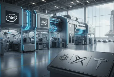 Intel si unisce a SpaceX e Tesla per la produzione di chip AI TeraFab