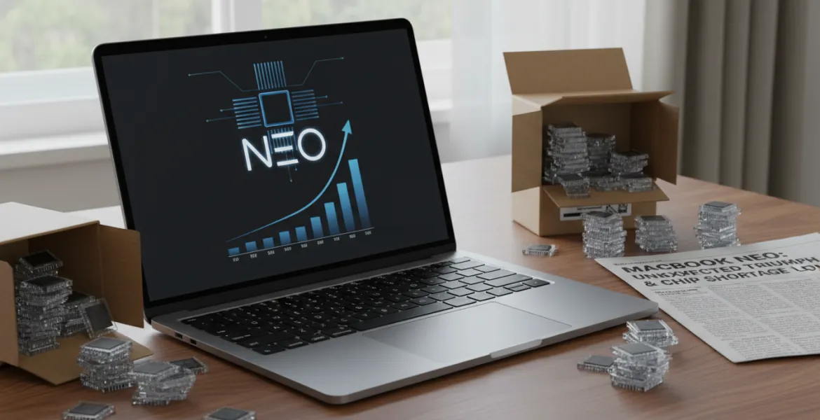 MacBook Neo: Successo inatteso e scorte di chip in esaurimento