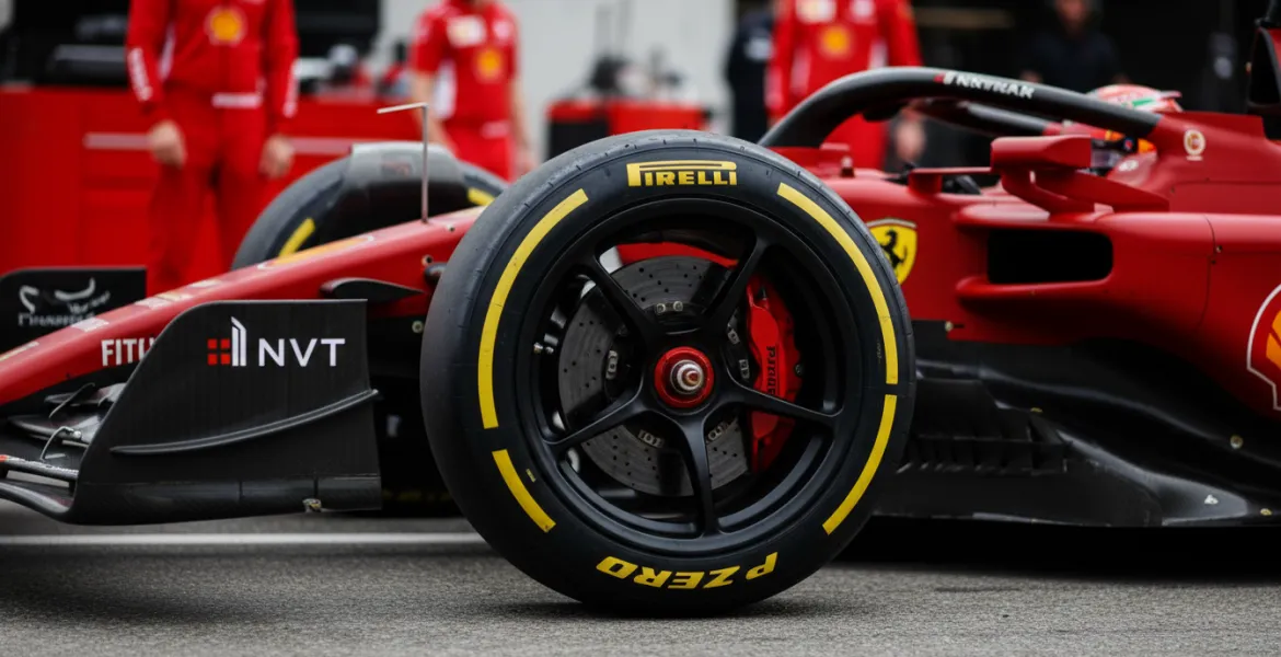 Ferrari in pista a Fiorano per i test Pirelli con gomme da bagnato
