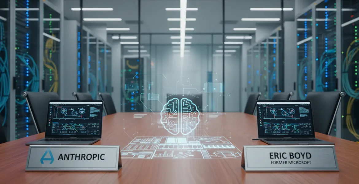 Anthropic potenzia l'infrastruttura AI con l'ex-manager Microsoft Eric Boyd