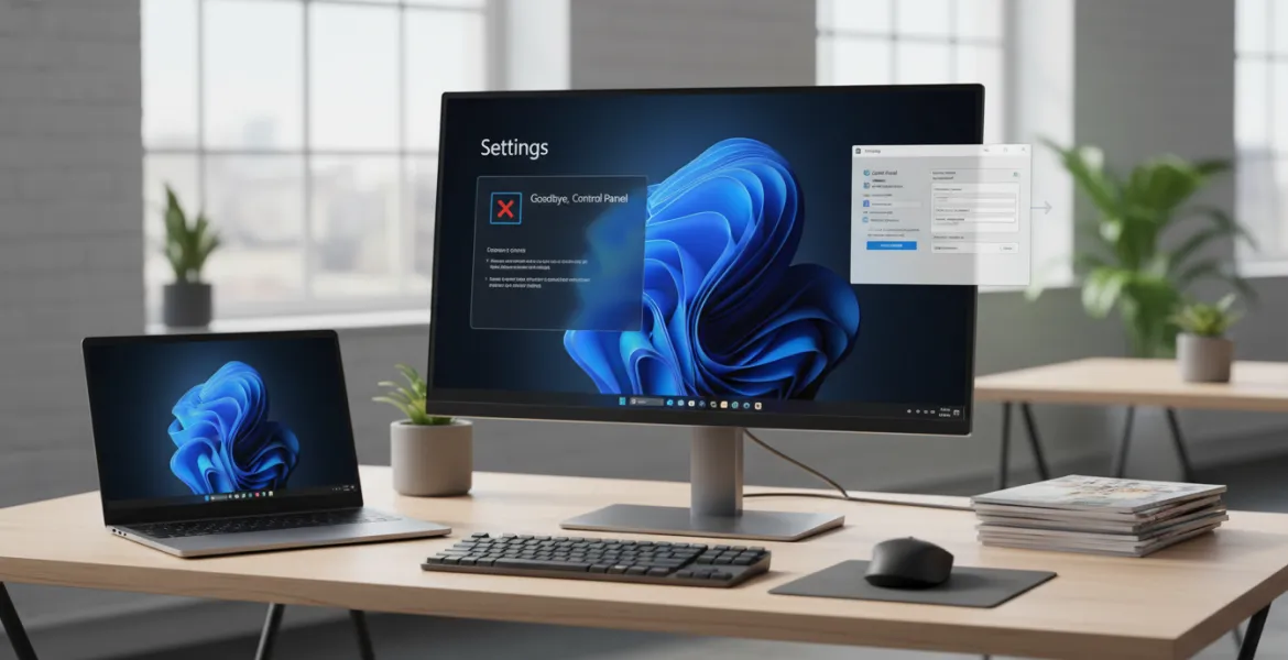 Windows 11: Microsoft dice addio al pannello di controllo
