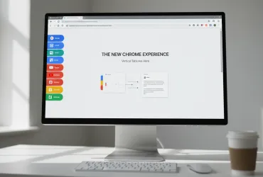 Google Chrome rivoluziona la navigazione: arrivano le schede verticali