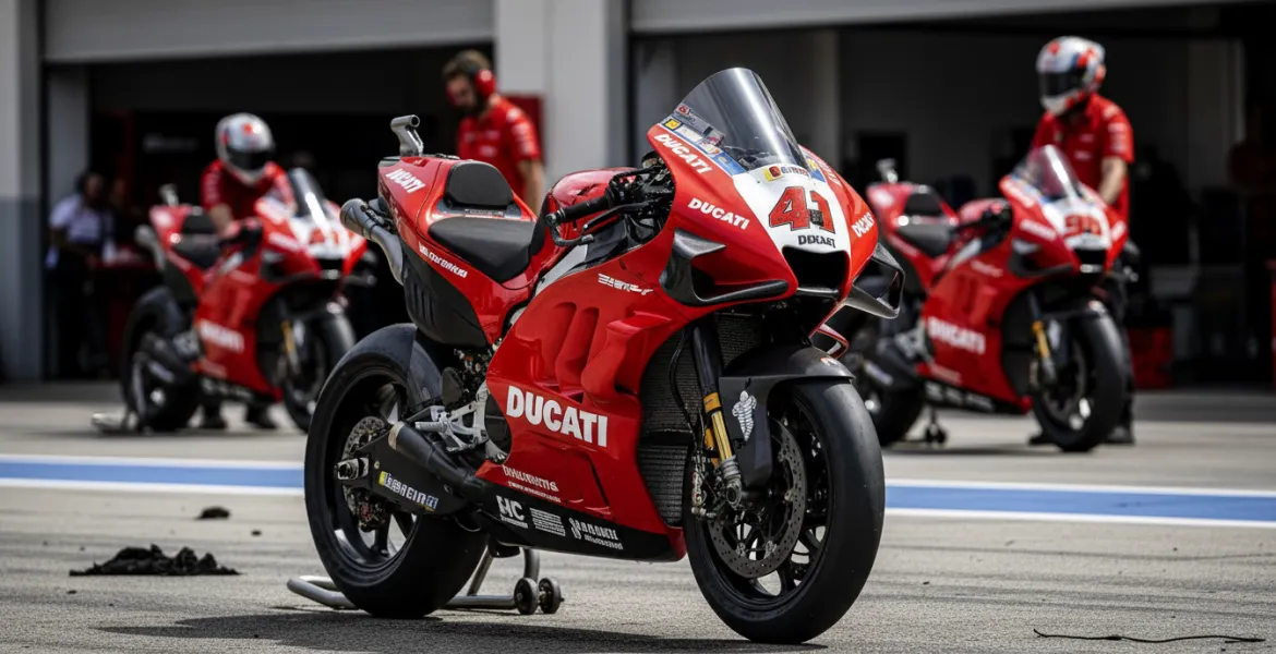 MotoGP: Marc Marquez romba ad Aragon durante la pausa