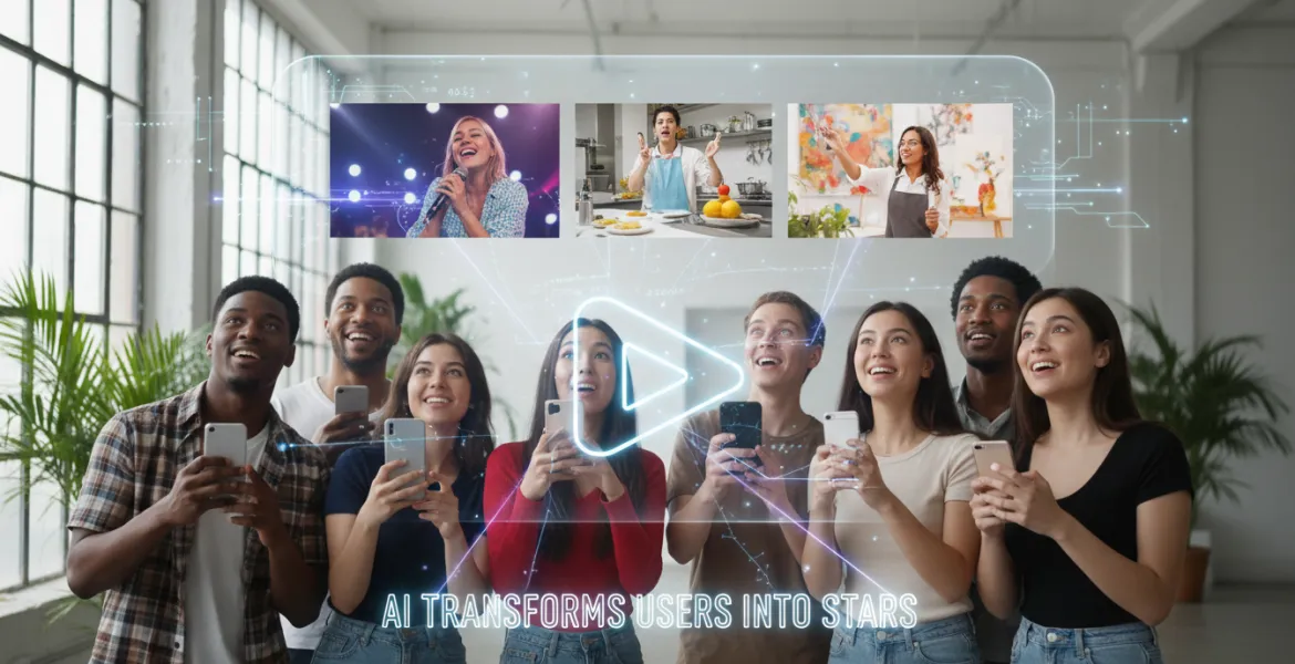 Rivoluzione YouTube: IA trasforma gli utenti in star dei propri Shorts
