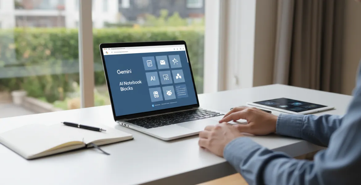 Google Gemini rivoluziona l'organizzazione con la funzione 'Blocchi Note' AI