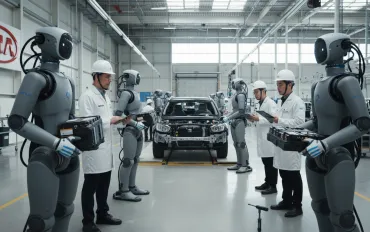 Kia rivoluziona la produzione auto con robot Atlas di Boston Dynamics