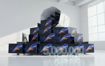 Samsung Display: boom di monitor QD-OLED, superati i 5 milioni di unità